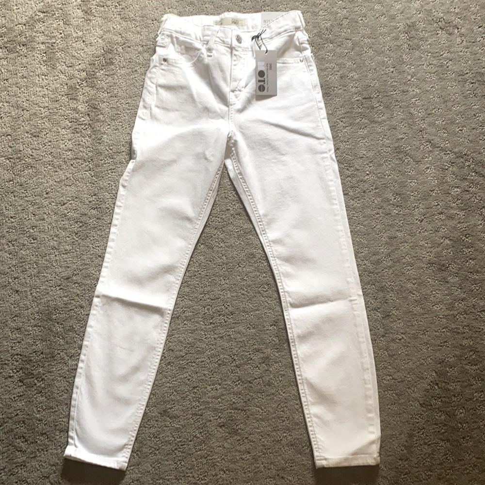 TopShop White Jamie Jeans